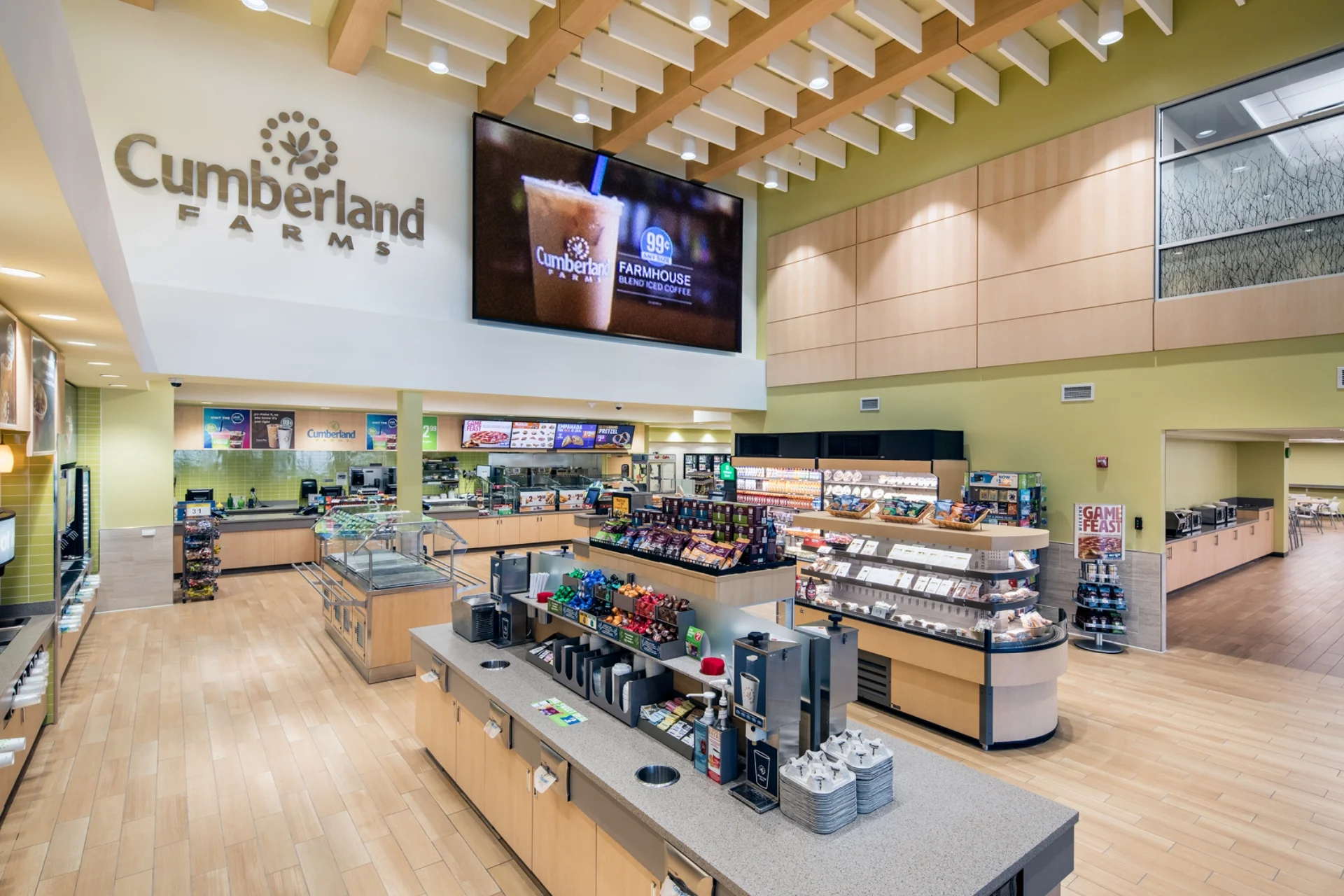 interior food and beverage counters