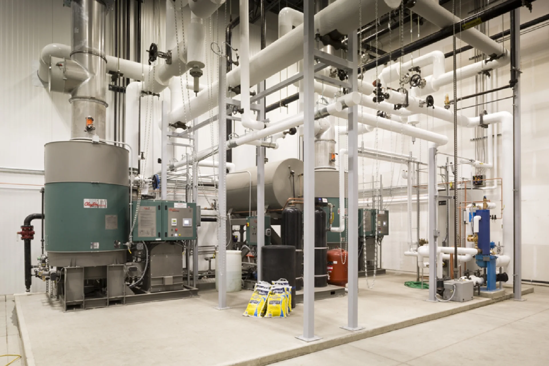 HVAC equipment and piping