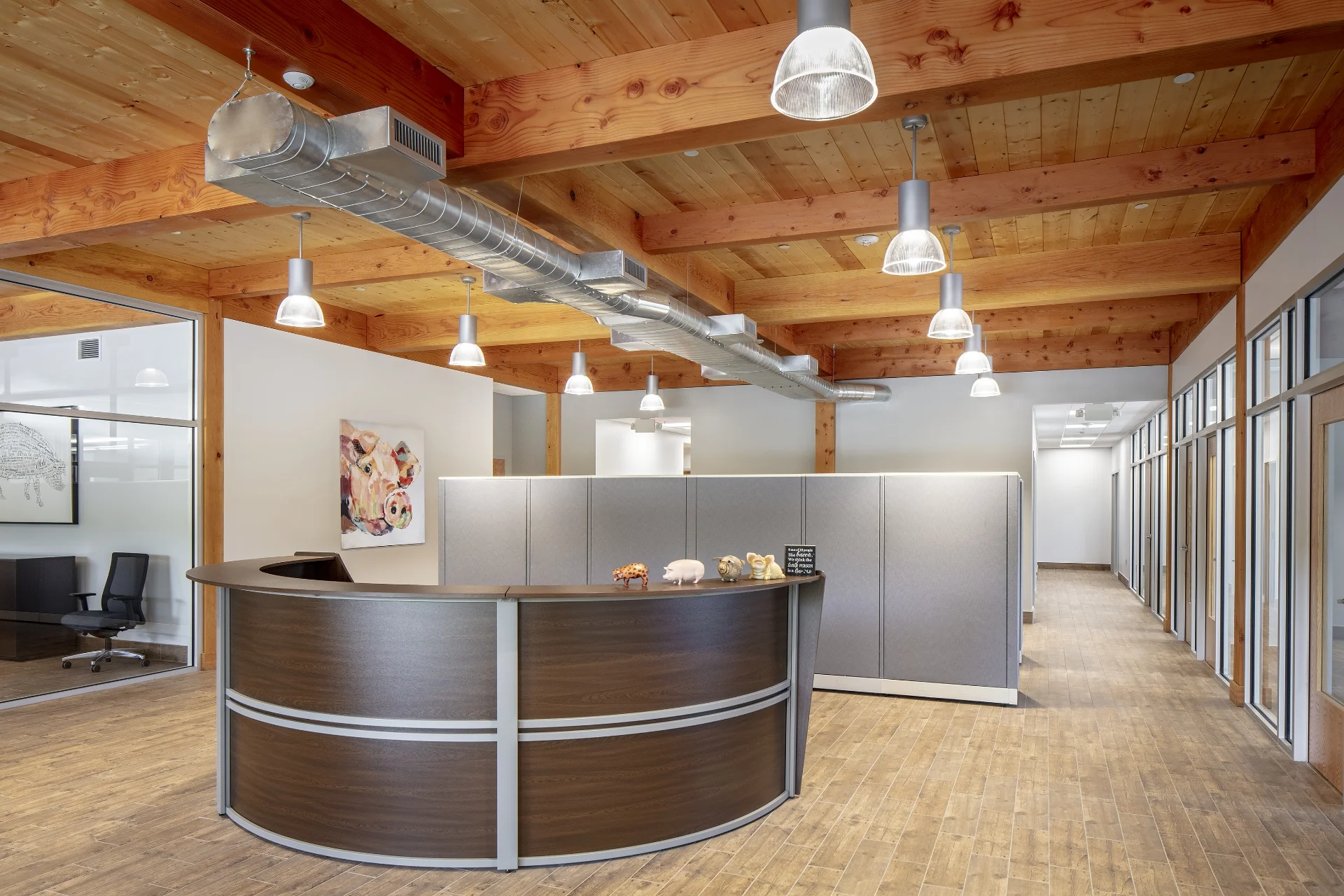 reception desk