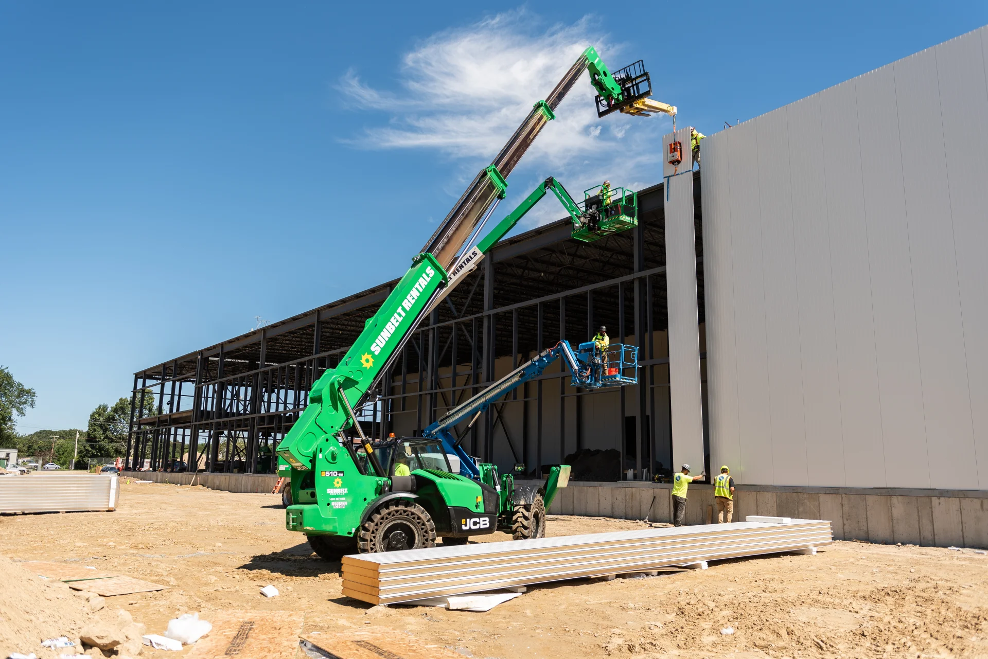 Quality Foods building construction